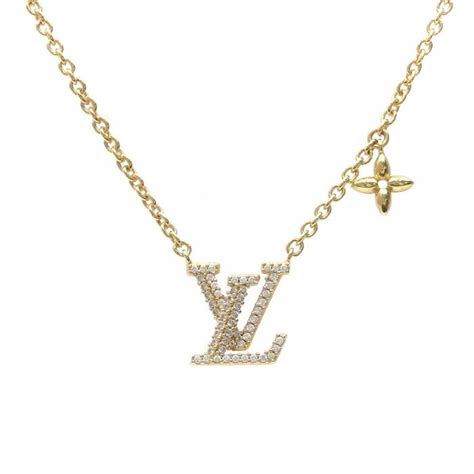 collier initiale louis vuitton|louis vuitton lv iconic necklace.